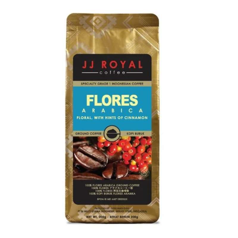 Pekanbaru Jj Royal Flores Arabica Beans Bag 200Gr
