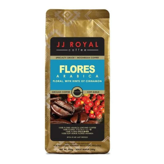 Pekanbaru Jj Royal Flores Arabica Beans Bag 200Gr