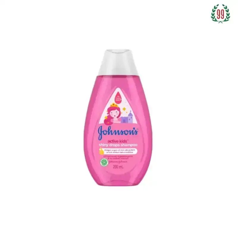 Pekanbaru J&J Baby Shampoo Active Kids Shiny Drops 200Ml