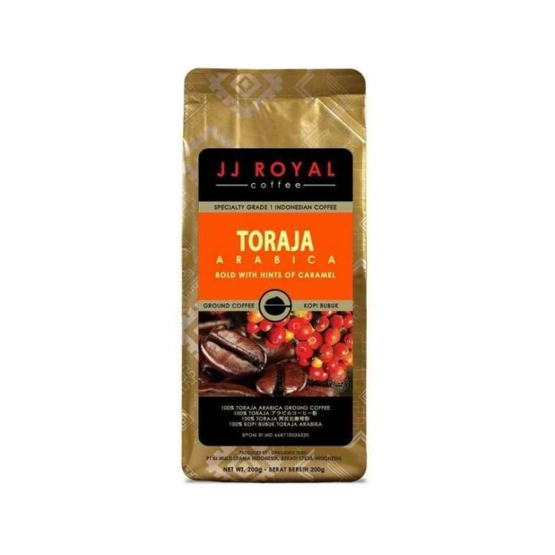 Pekanbaru Jj Royal Toraja Arab Robusta Blend Coffe 200Gr