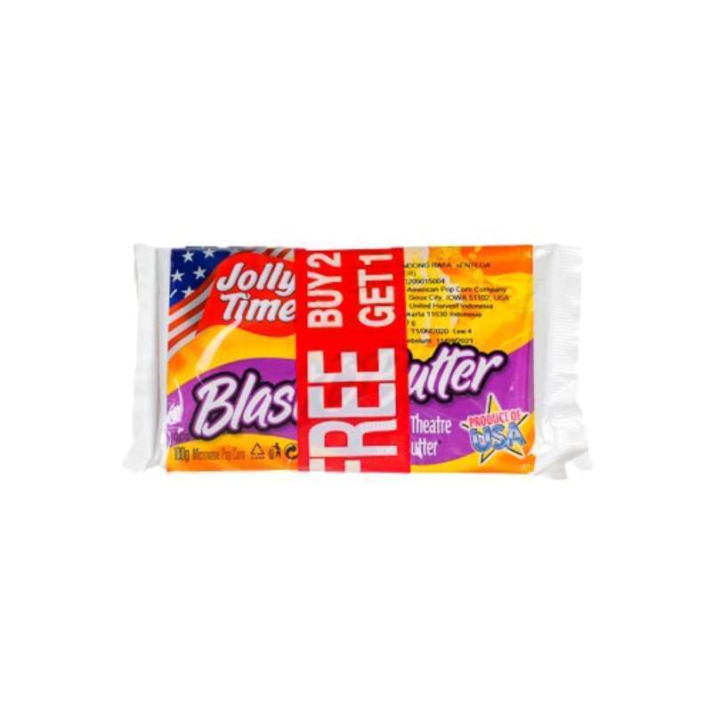 Pekanbaru B2G1 Jolly Time Blast O Butter 99Gr