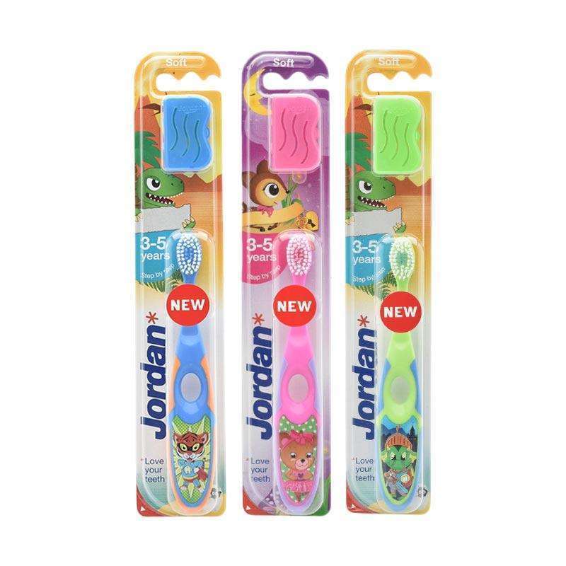 Pekanbaru Jordan Kids Toothbrush Step 2 Soft 1S