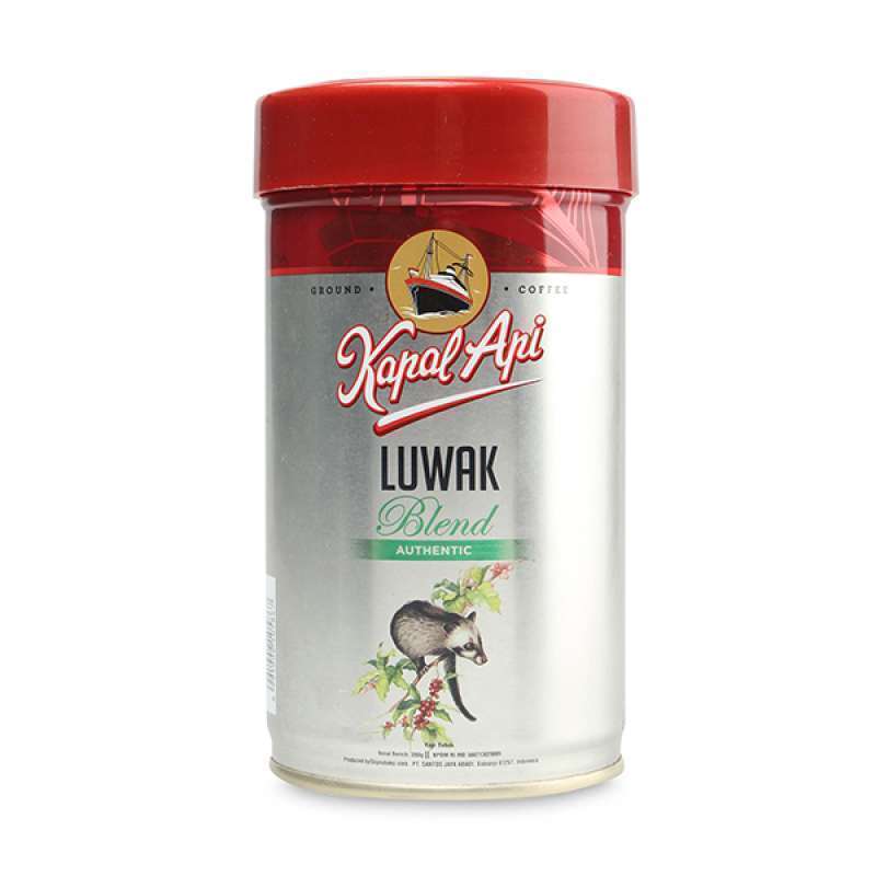Pekanbaru Kapal Api Luwak Blend 200Gr Can
