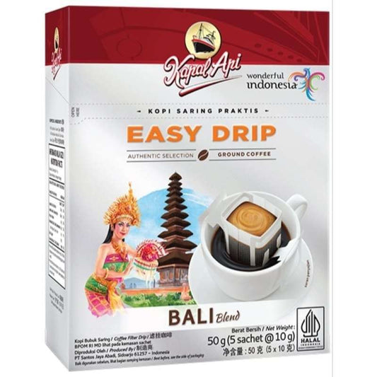 Pekanbaru Kapal Api Easy Drip Bali Blend Box 5X10