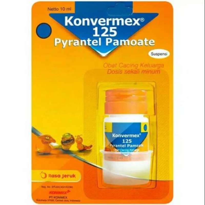 Pekanbaru Konvermex 125 Suspensi 10 Ml Dot