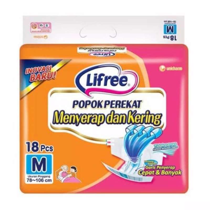 Pekanbaru Lifree Popok Perekat M18