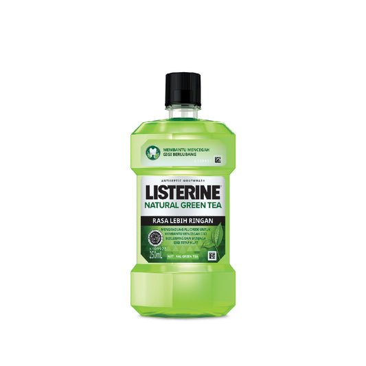 Pekanbaru Listerine Natural Green Tea 250 Ml
