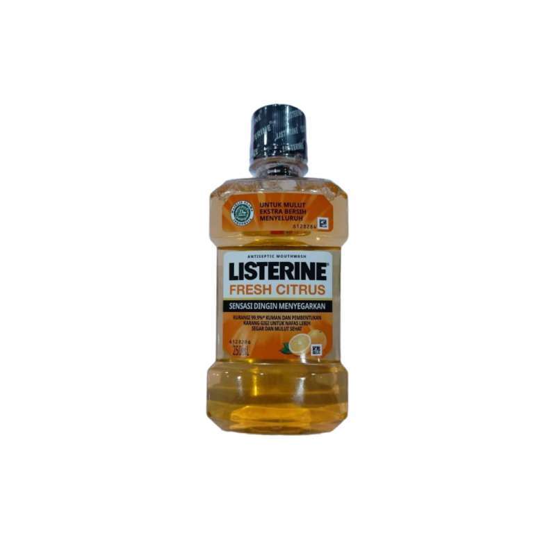 Pekanbaru Listerine Mouthwash Fresh Citrus 250Ml Btl