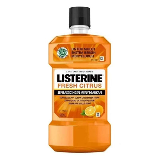Pekanbaru Listerine M/Wash Fresh Citrus 500Ml Btl
