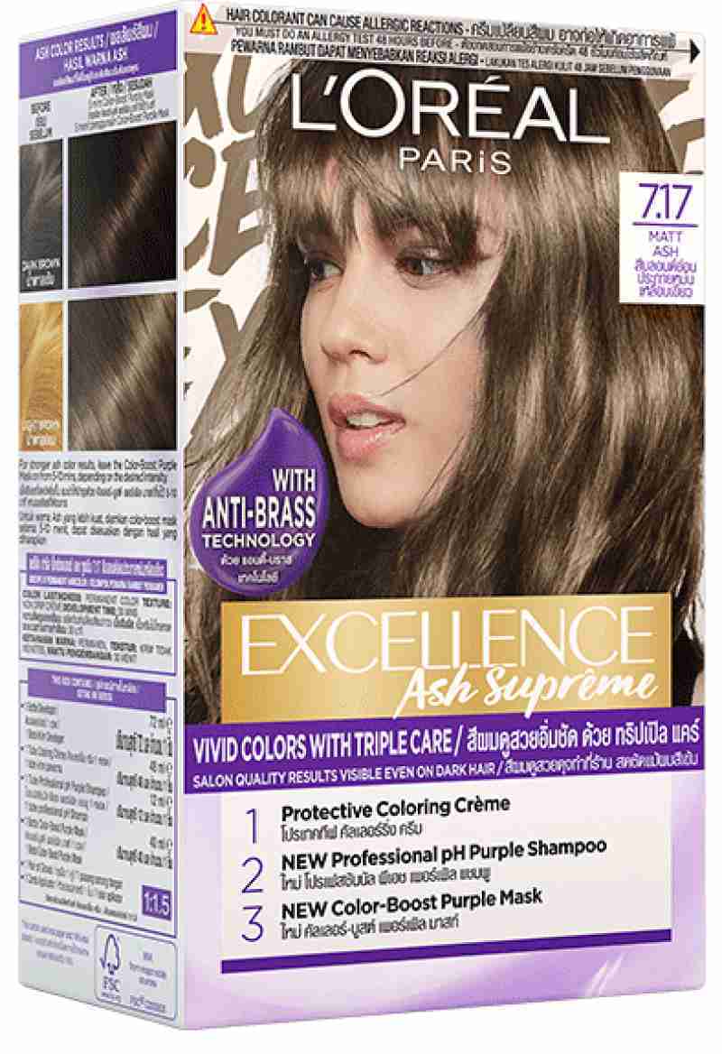 Pekanbaru Loreal Excellence Matt Ash 7.17