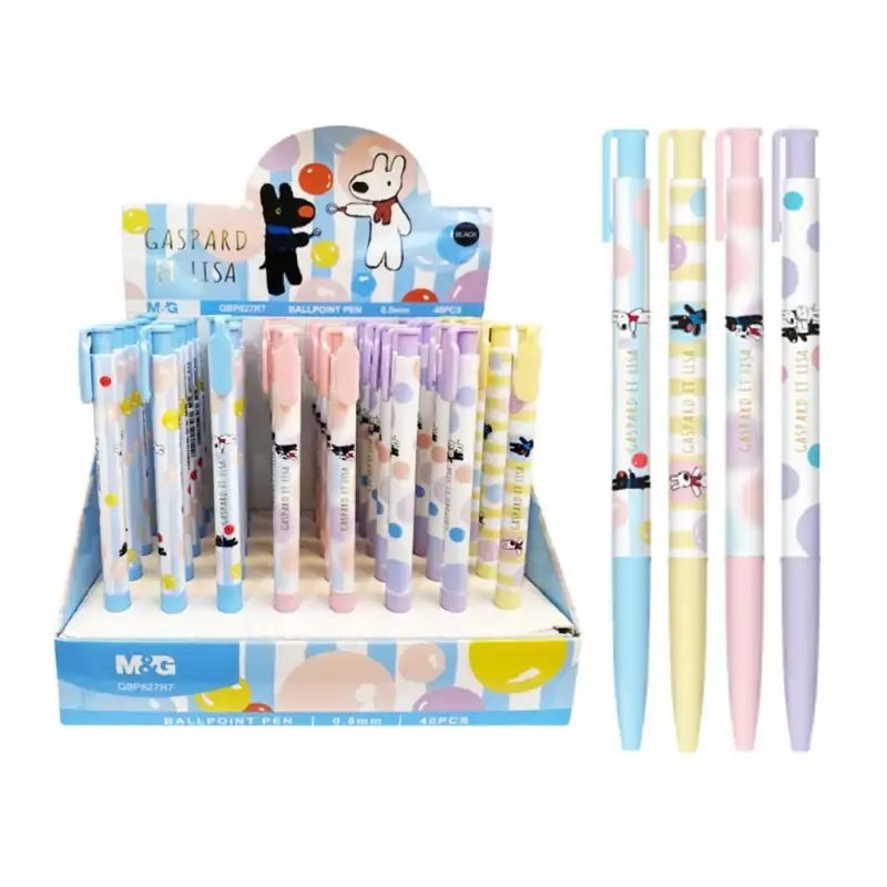 Pekanbaru M&G Rtcbl Ballpen G&L 0.5 Blk (Qbp464S2)