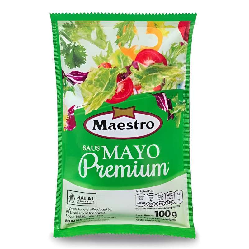Pekanbaru Maestro Mayonnaise 100Gr