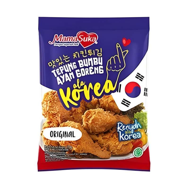 Pekanbaru Mamasuka Tepung Bumbu Ayam Goreng Korea Original 170 Gr