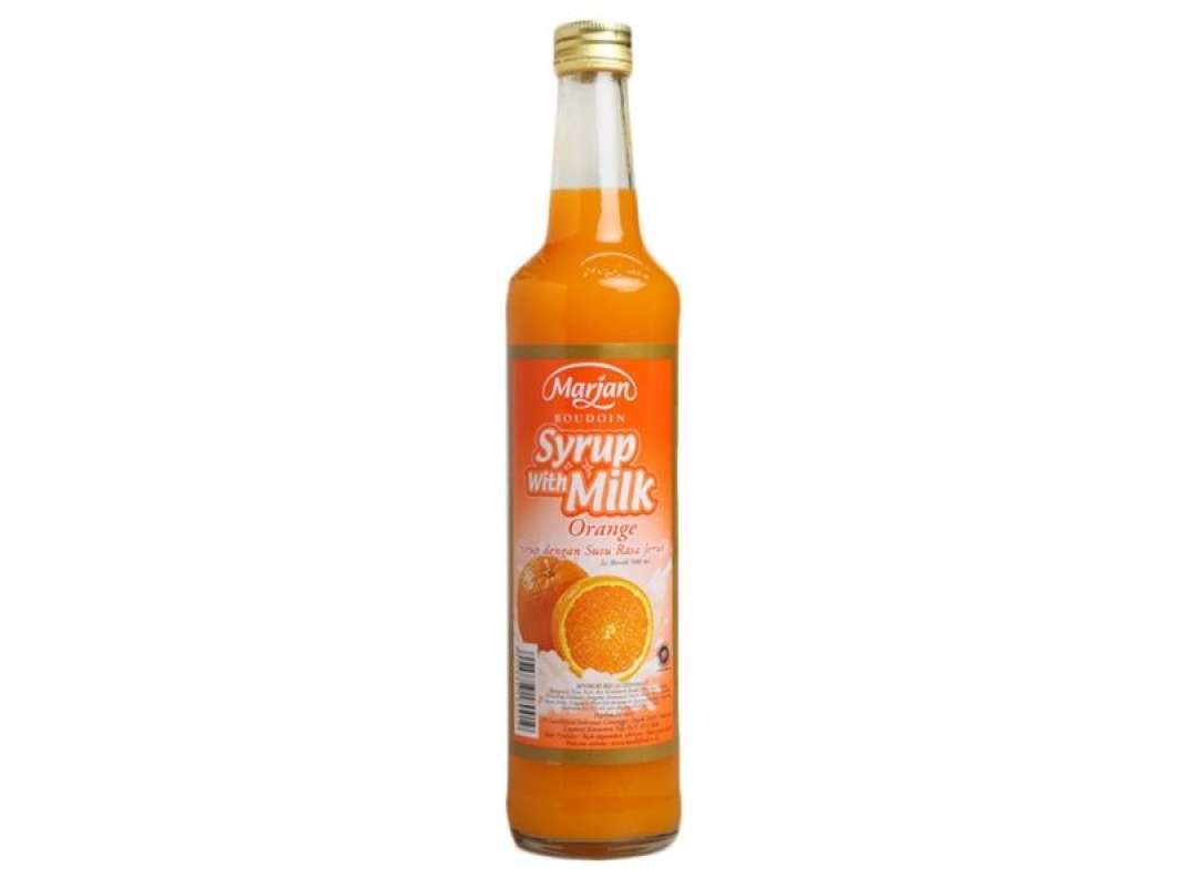 Pekanbaru Marjan Milk Orange Syrup 460Ml Btl