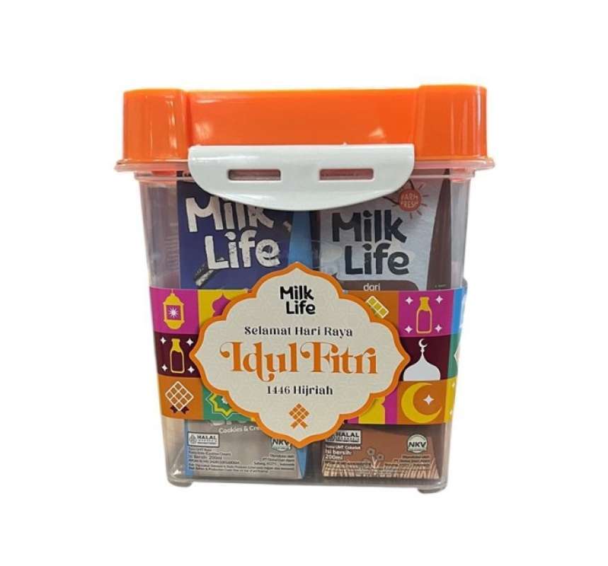 Pekanbaru Milk Life Festive Box Uht 4X200Ml