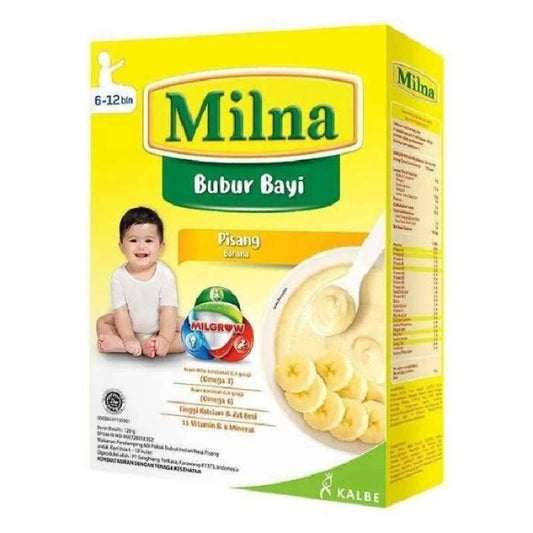 Pekanbaru Milna Bubur Organic Pisang 6+ Bulan [120 G]