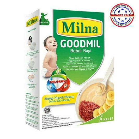Pekanbaru Milna Goodmil Beras Mrh Pisang 120Gr Box