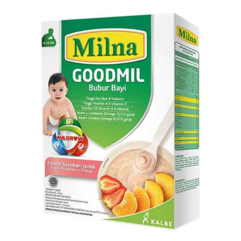 Pekanbaru Milna Goodmil Peach Strw Jrk 120Gr Box
