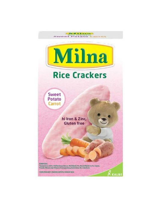 Pekanbaru Milna Rice Crack Swt Potato Carrot 20Gr