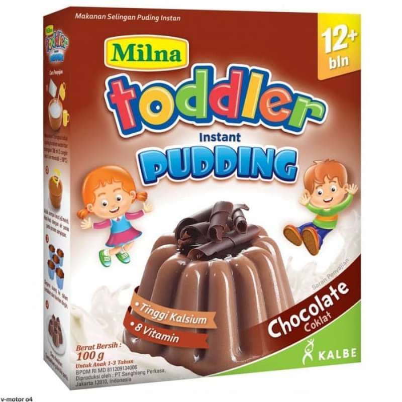 Pekanbaru Milna Toddler Inst Puding Coklat 100Gr