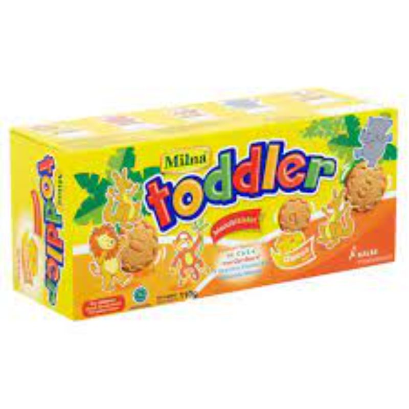 Pekanbaru Milna Toddler Biscuit Keju Box [110 G]