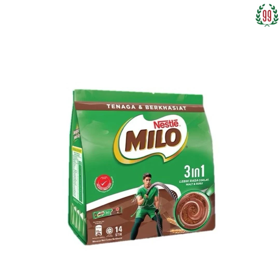 Pekanbaru Milo Malt & Susu 3In1 Powder 14X33G