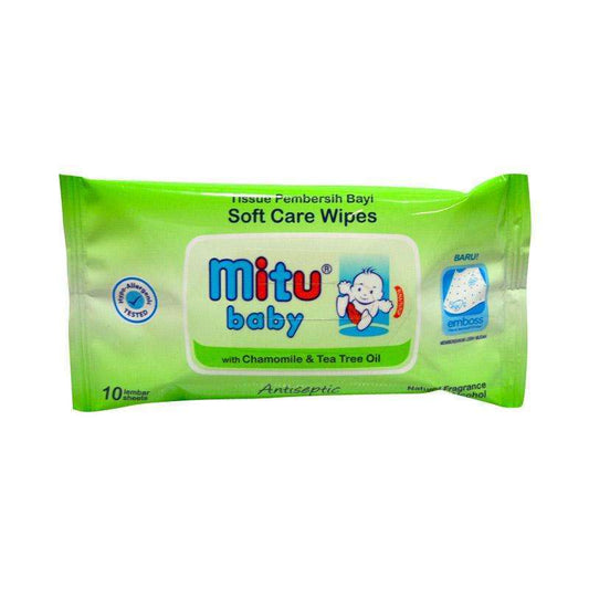 Pekanbaru Mitu Baby Antiseptic Travel Pack [10 Sheets]