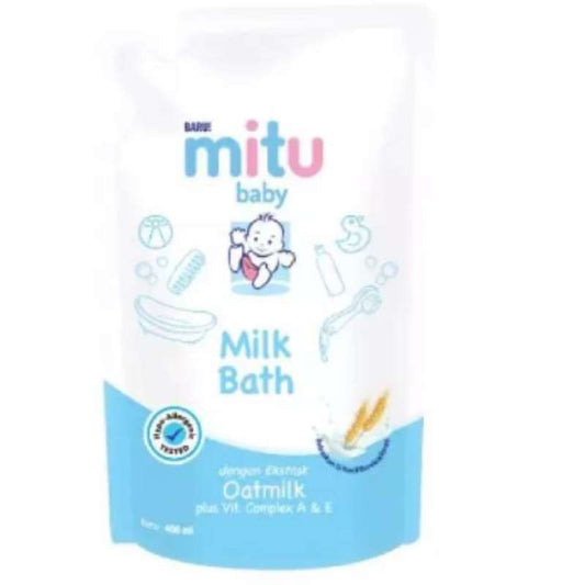 Pekanbaru Mitu Baby Milk Bath 400Ml Rfl Pch