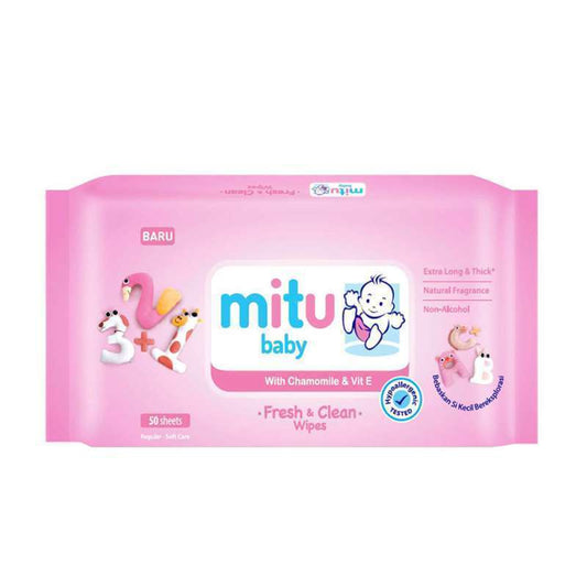 Pekanbaru Mitu F&C Wipes Blooming Cherry 40S Bogof