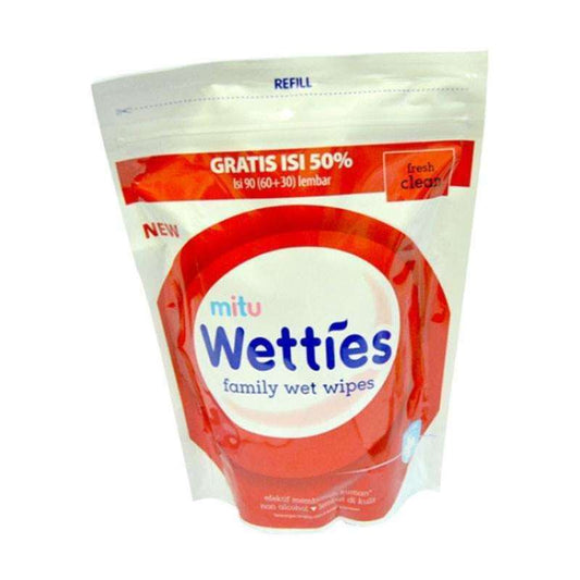 Pekanbaru Mitu Wetties Family Antiseptic 120'S Rfl