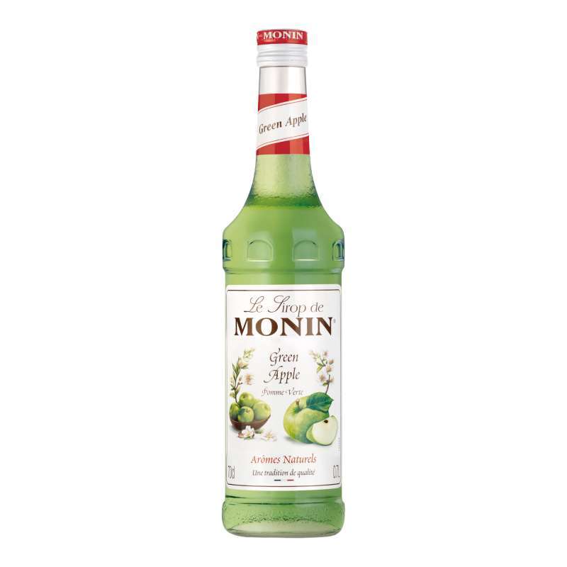 Pekanbaru Monin Green Apple Syrup [1 Botol X 700 Ml]