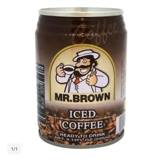 Pekanbaru Mr. Brown Iced Coffee 240Ml Can