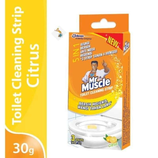 Pekanbaru Mr.muscle toilet clean strp citrus 3s