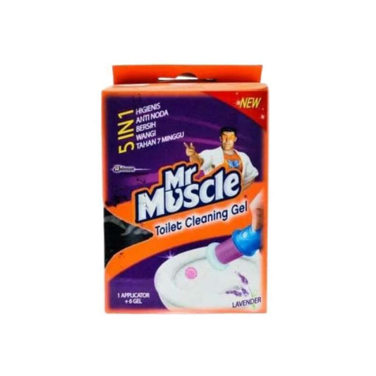 Pekanbaru MR MUSCLE TOILET CLEANING GEL LAVENDER REG 36ML