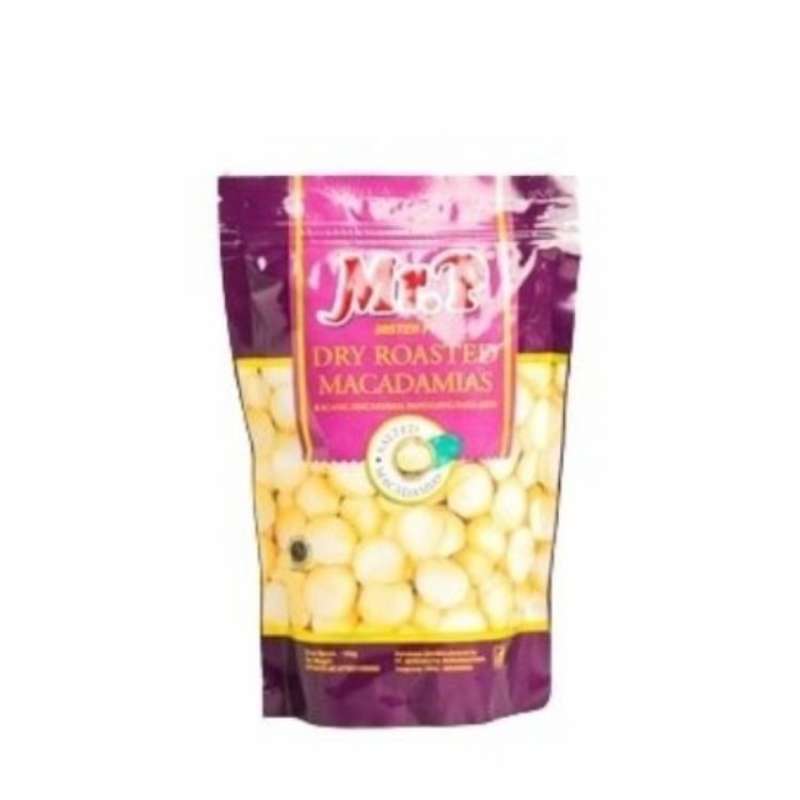 Pekanbaru Mr.P Dry Roasted Macadamias 100Gr