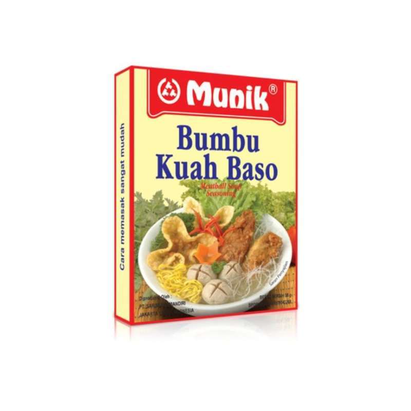 Pekanbaru Munik Bumbu Kuah Baso 58Gr