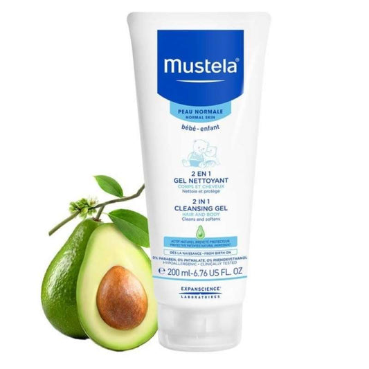 Pekanbaru Mustela Bebe 2In1 Cleansing Gel 200Ml