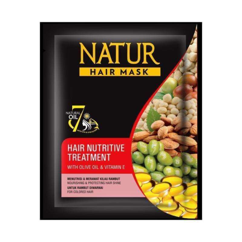Pekanbaru Natur Hair Mask Gingseng & Olive Oil 15G