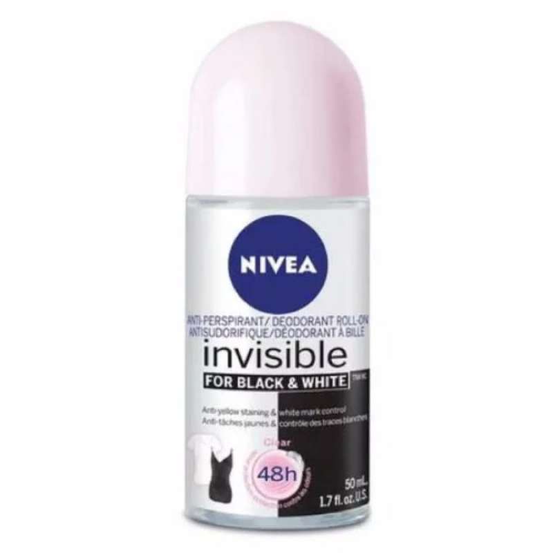 Pekanbaru Nivea Invisible B&W Roll On Female 50Ml