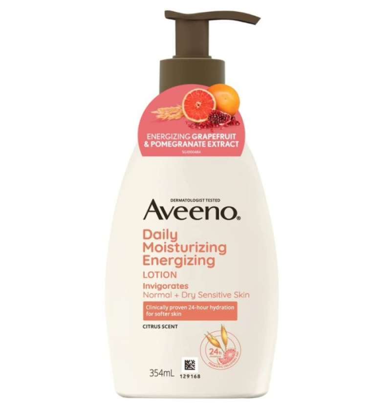Pekanbaru Aveeno Daily Moist Energizing Lot 354Ml