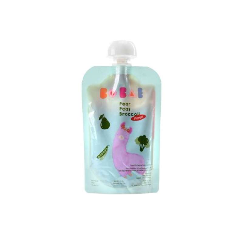 Pekanbaru Bobae Puree Pear Peas Broccoli 80G