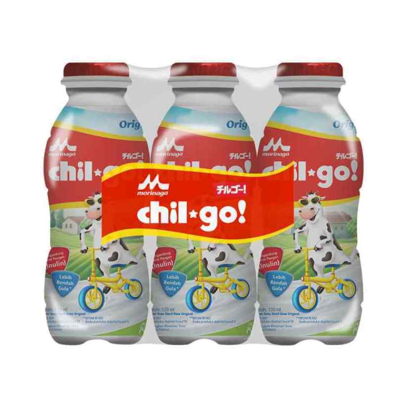 Pekanbaru Chil Go Milk Original 6X130Ml