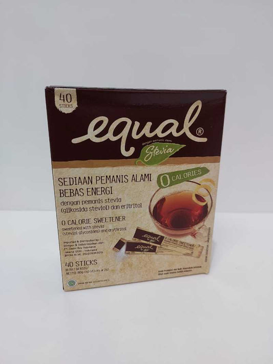 Pekanbaru Equal Stevia 40'S Box