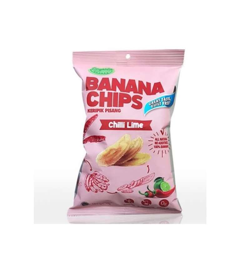 Pekanbaru Everything Banana Chips Chilli Lime 70G