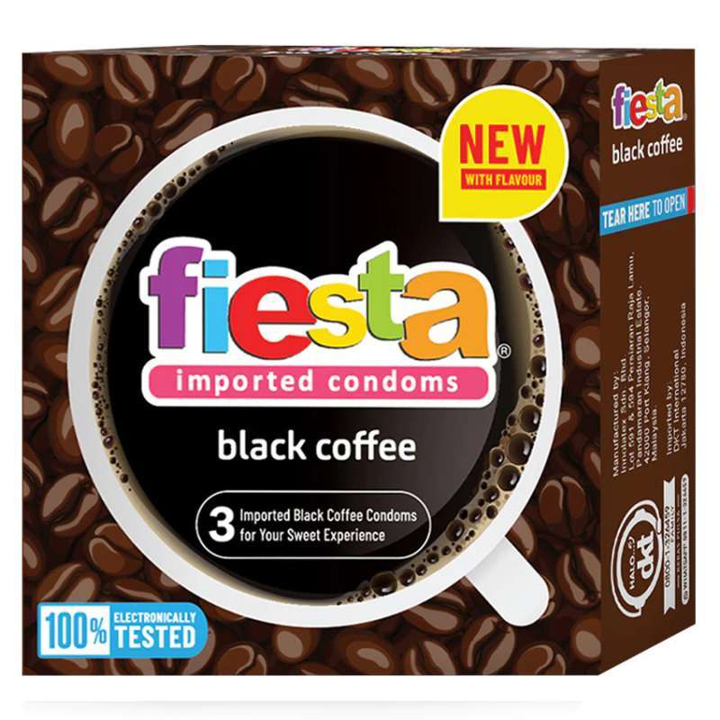 Pekanbaru Fiesta Condom Black Coffee 3'S