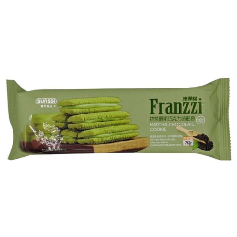 Pekanbaru Franzzi Matcha Chocolate Cookies 70Gr