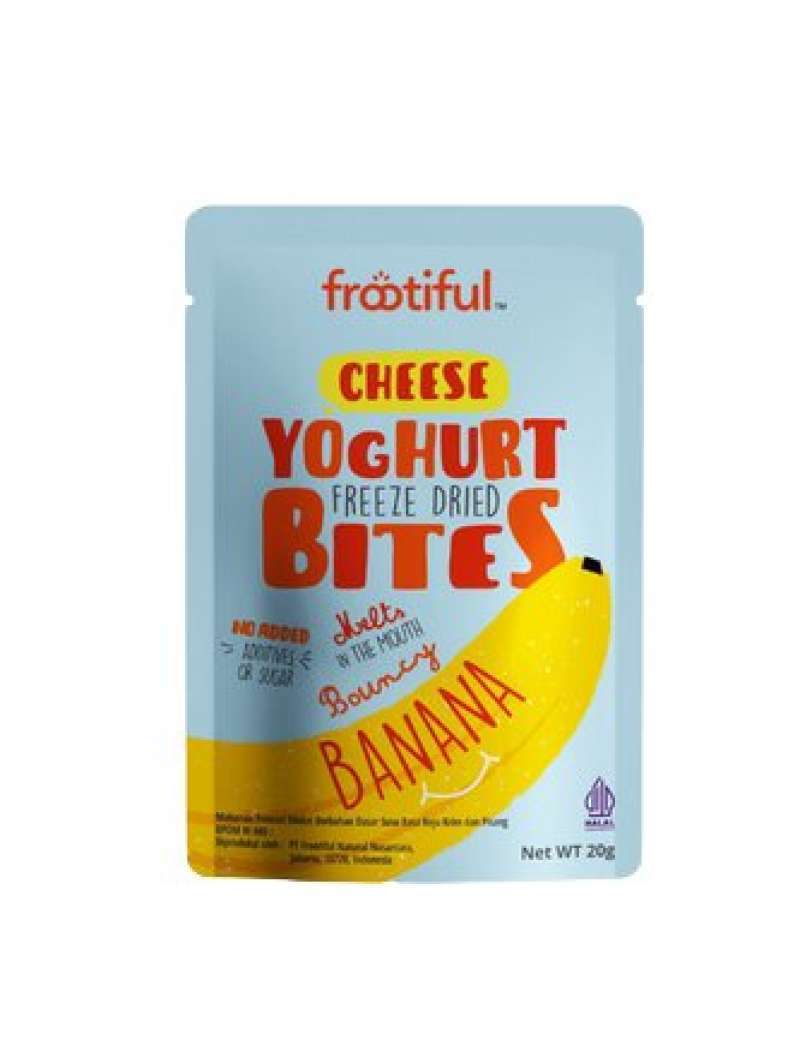 Pekanbaru Frootiful Cheese Yoghrt Bites Banana 20G