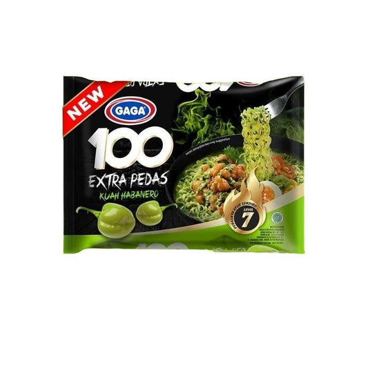 Pekanbaru Gaga Mie 100 Ext Pds Kuah Habanero 75Gr