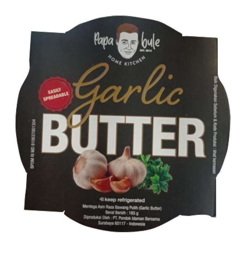 Pekanbaru Garlic Butter Papa Bule 185Gr
