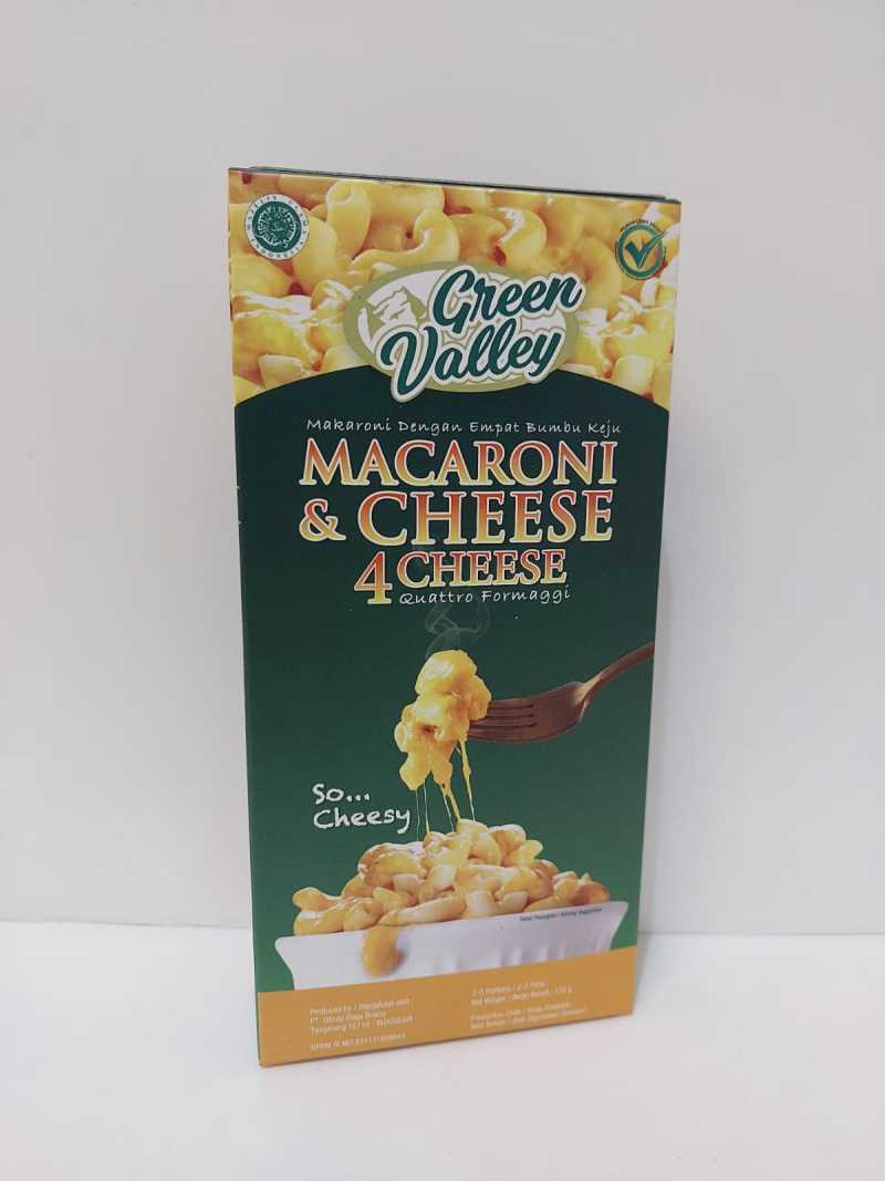 Pekanbaru Green Valley Macaroni & 4 Cheese 170Gr